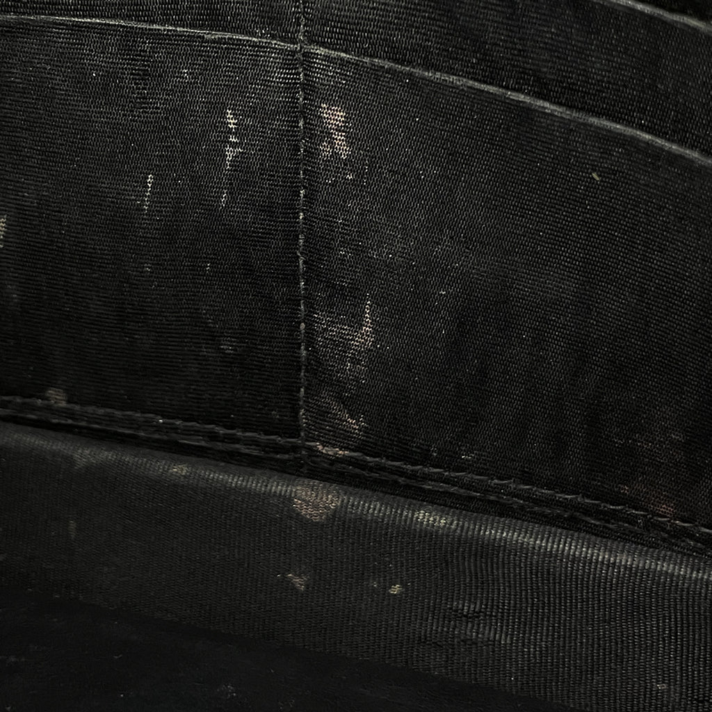 シャネル ココマーク チェーン ウォレット 財布 ショルダーバッグ キャビアスキン ブラック レディース 【中古】brbag