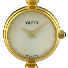 グッチ バングルウォッチ 2700.2.L 腕時計 SS GP クォーツ レディース 時計 中古 wtcbb