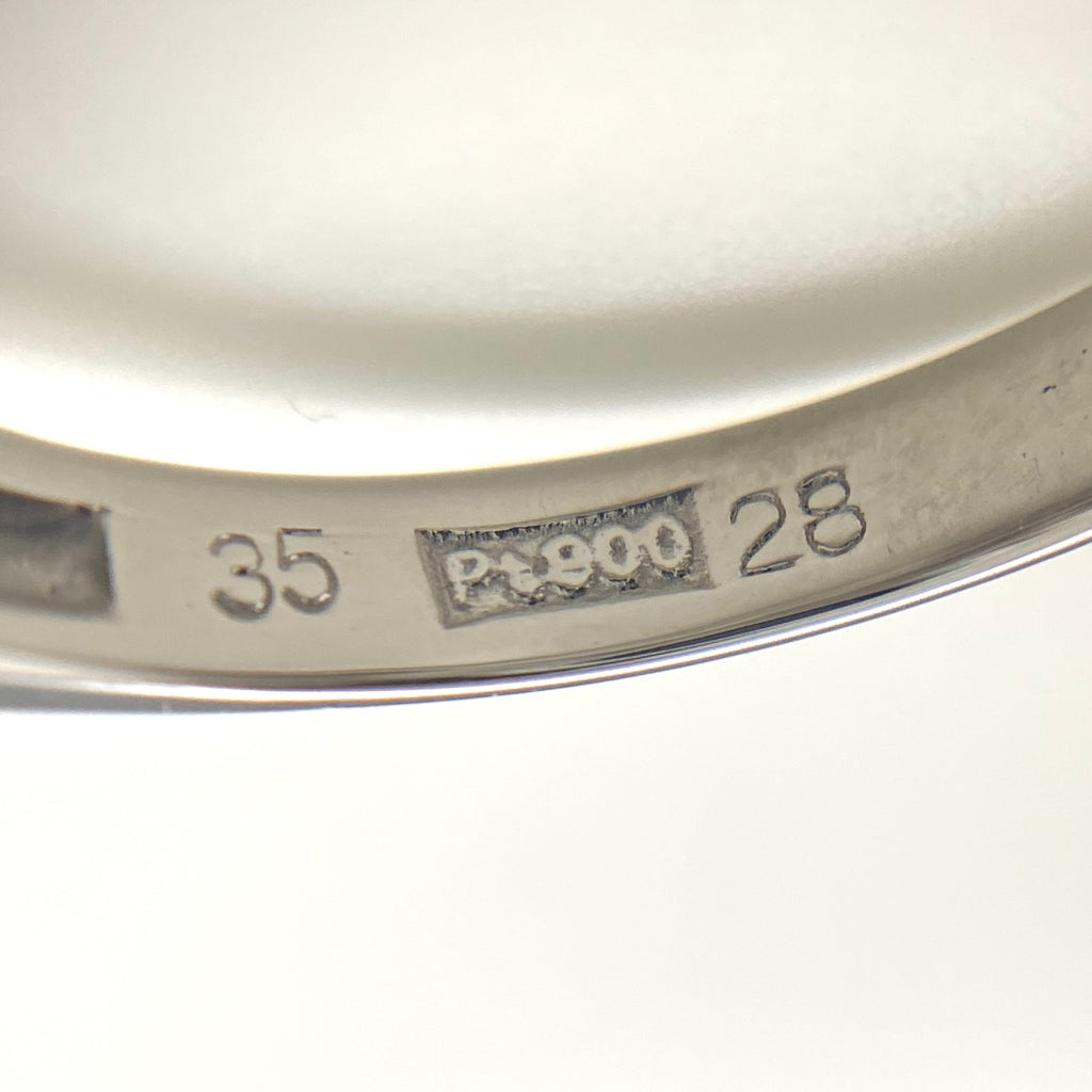 メレダイヤ デザインリング プラチナ 指輪 リング 10.5号 Pt900 ダイヤモンド レディース 【中古】nbjwl