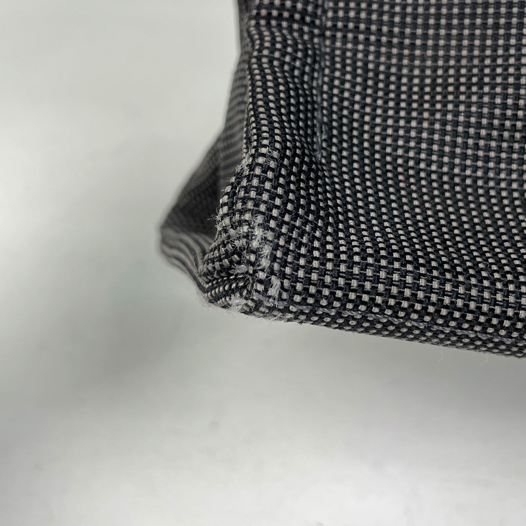 エルメス エールライン トート MM ハンドバッグ トートバッグ ナイロンキャンバス グレー レディース 【中古】brbag