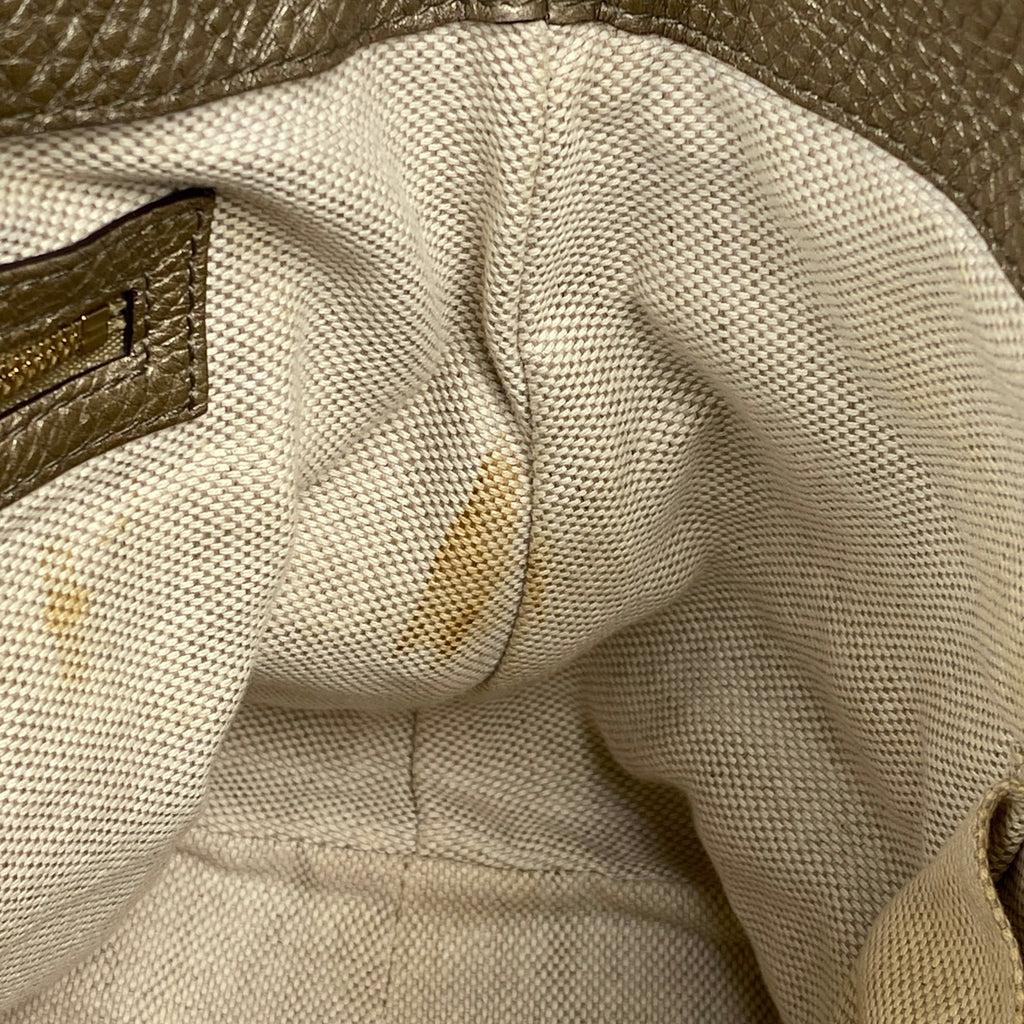 グッチ ソーホー ハンドバッグ 2WAY ショルダーバッグ フリンジ ハンドバッグ レザー ゴールド 308362 レディース 【中古】brbag