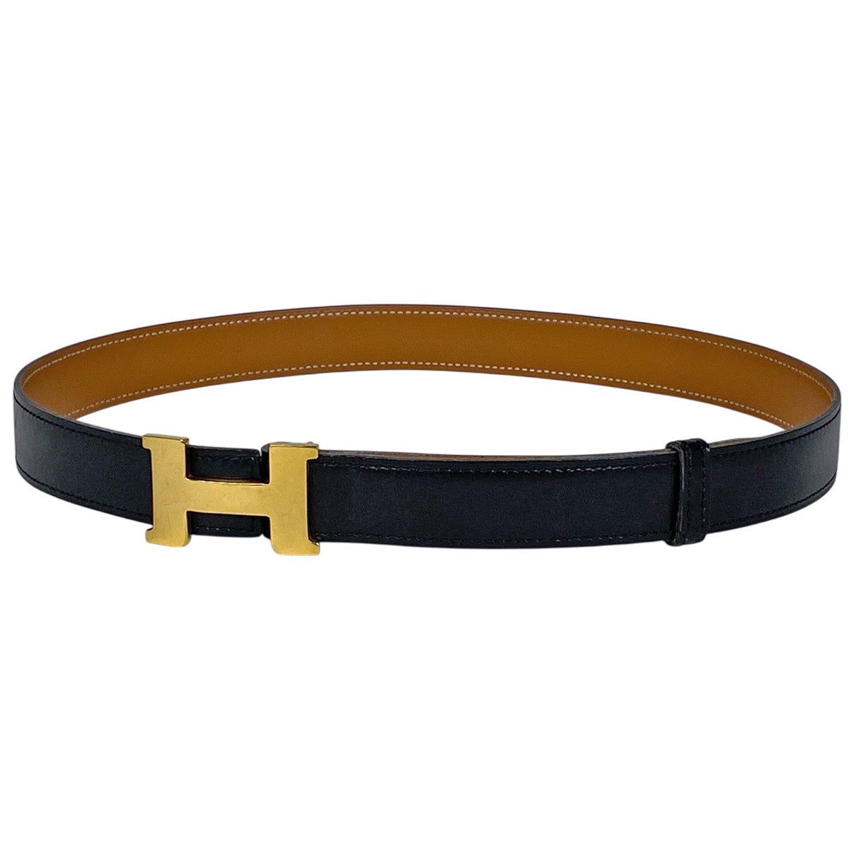 バイセル公式】エルメス コンスタンス リバーシブル Hベルト ○N刻印