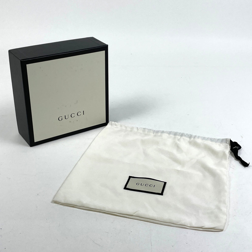 グッチ ダブルG ワイドベルト GGマーモント ベルト レザー ブラウン レディース 【中古】brbag