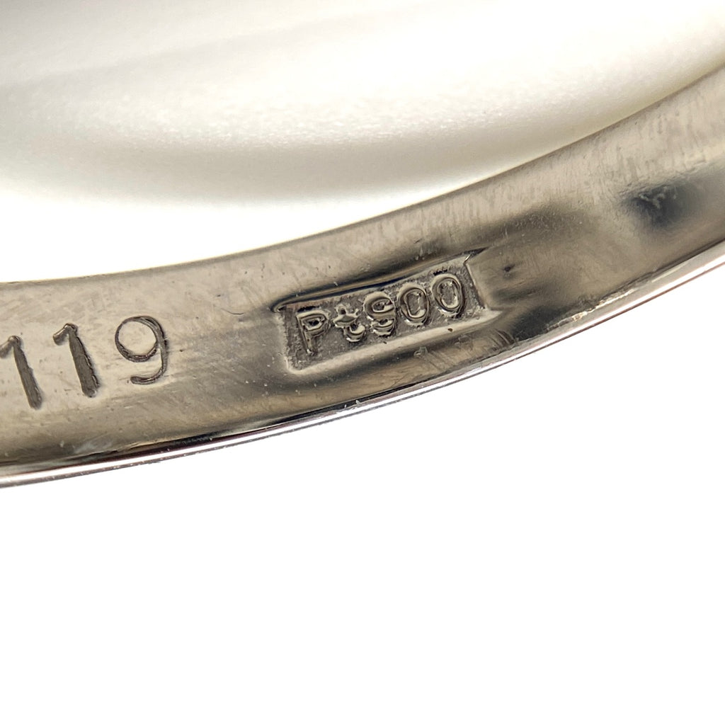 ダイヤモンド デザインリング プラチナ 指輪 メレダイヤ リング 9号 Pt900 ダイヤモンド レディース 【中古】nbjwl