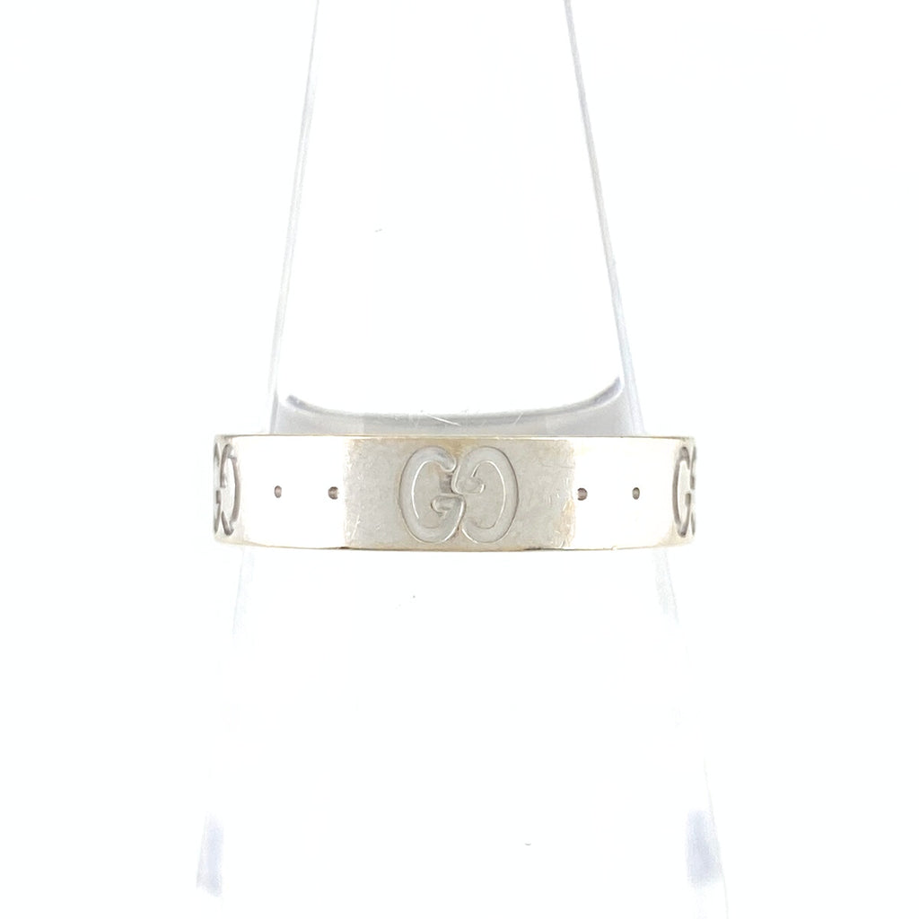 グッチ アイコン リング 指輪 リング 9号 750 レディース 【中古】brjwl