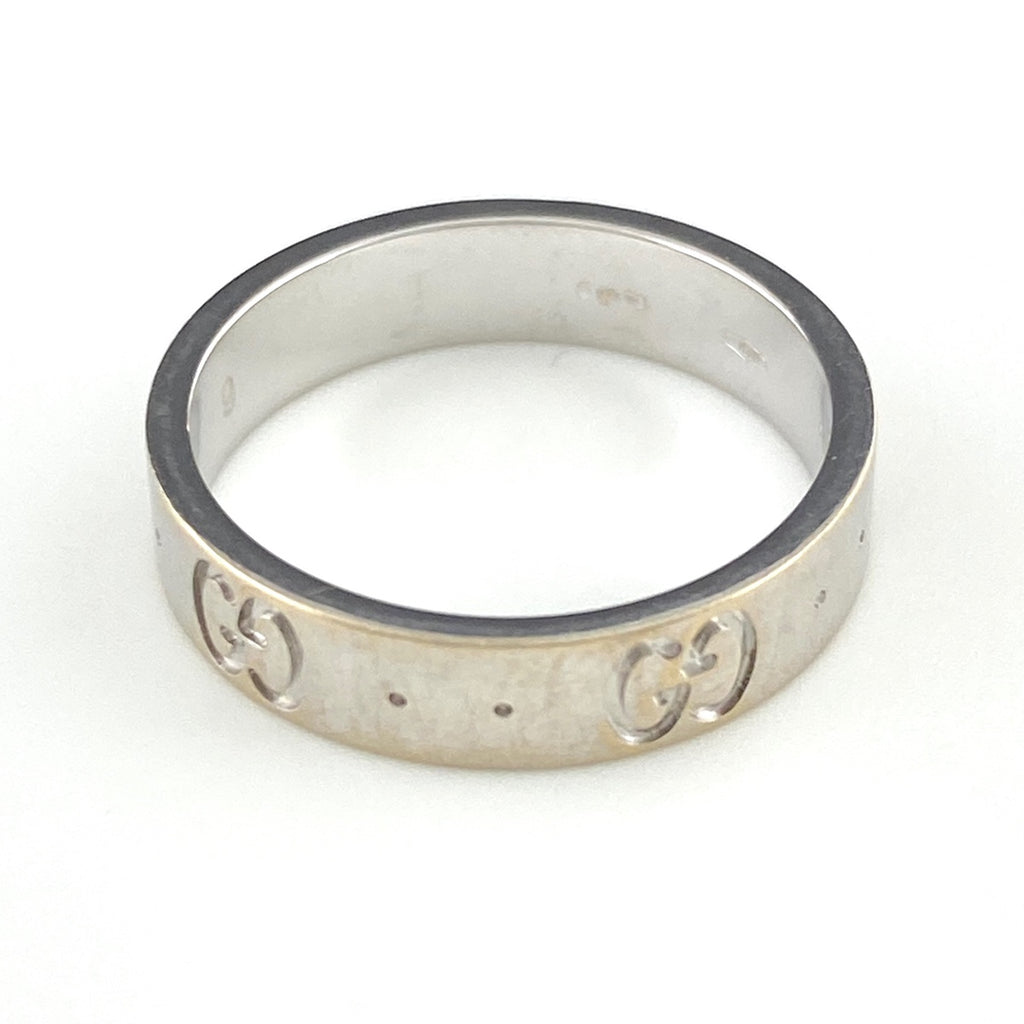 グッチ アイコン リング 指輪 リング 9号 750 レディース 【中古】brjwl