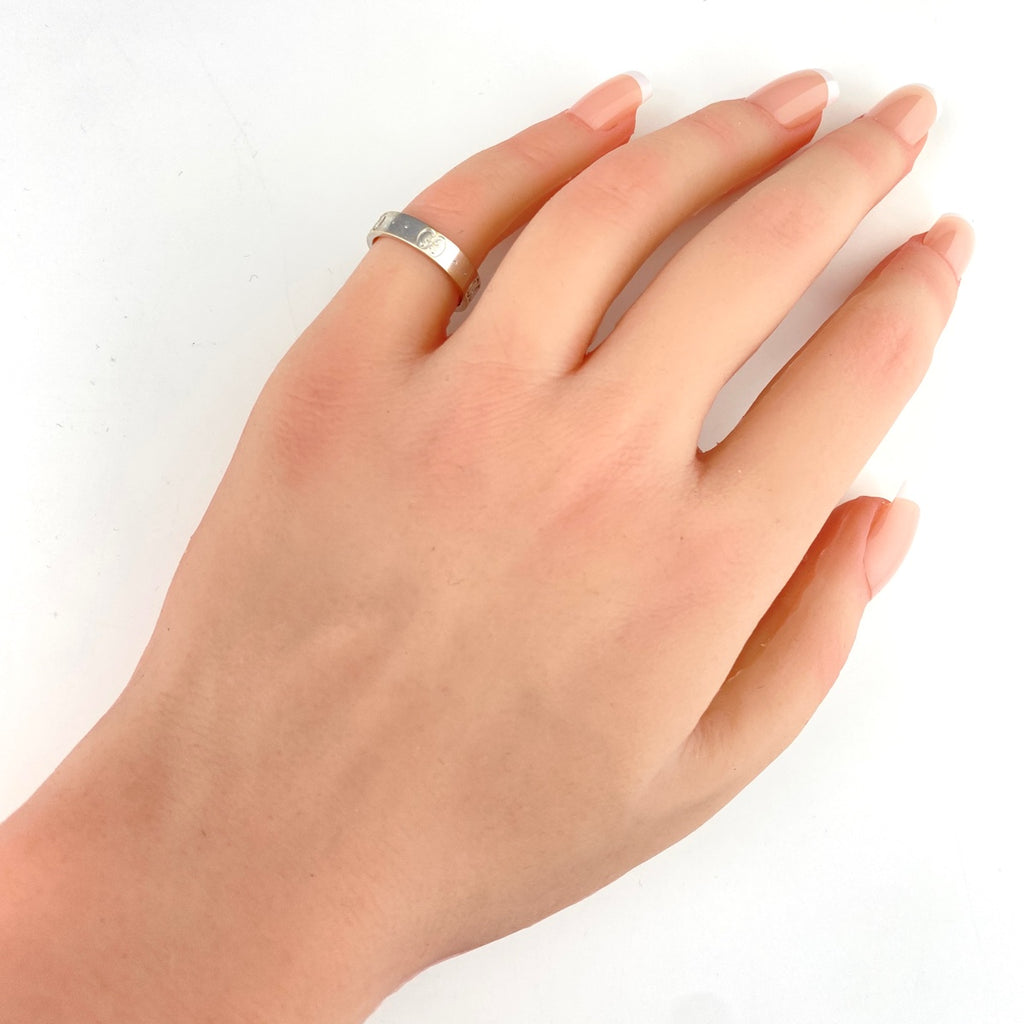 グッチ アイコン リング 指輪 リング 9号 750 レディース 【中古】brjwl