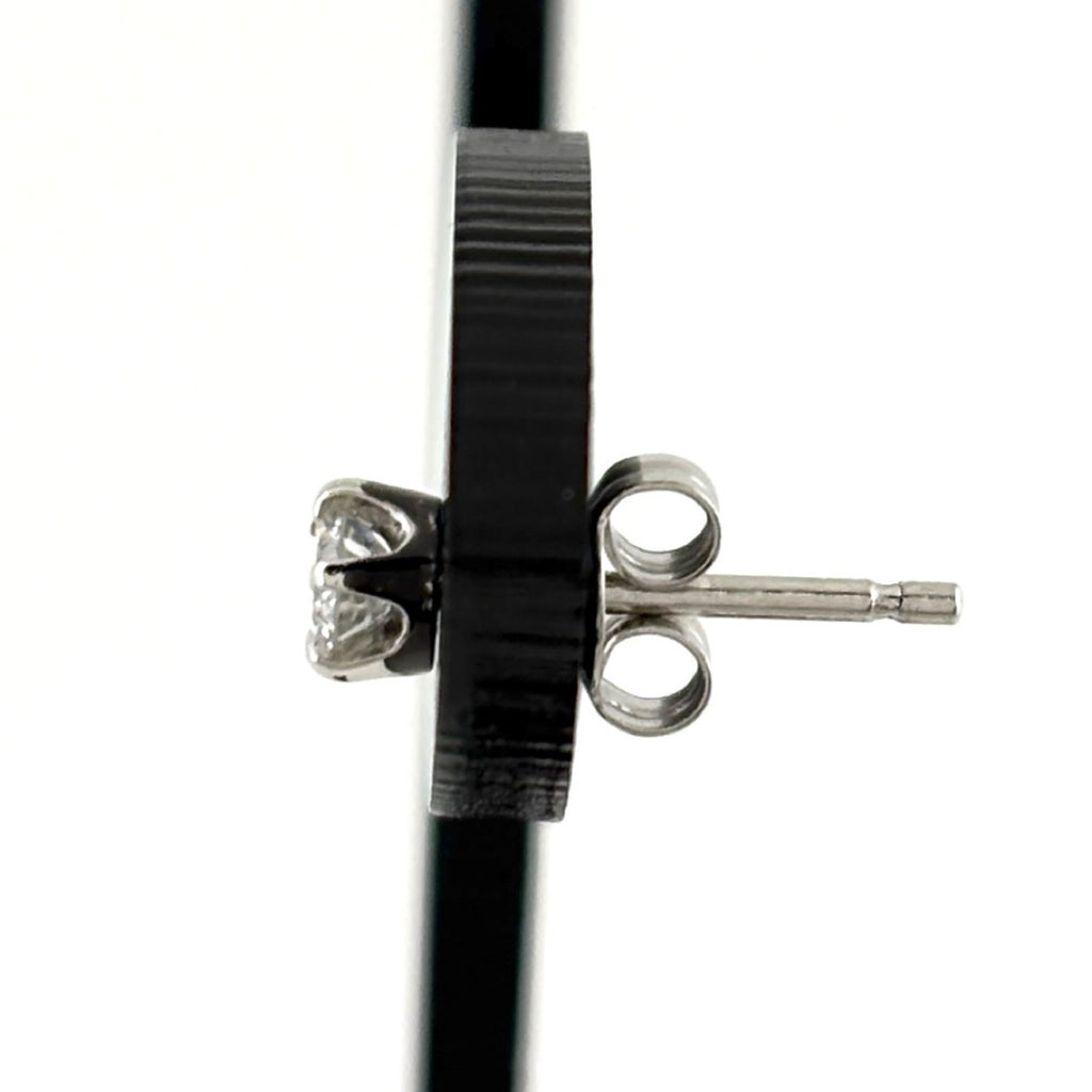 ダイヤモンド デザインピアス プラチナ ピアス Pt900 ダイヤモンド レディース 【中古】nbjwl