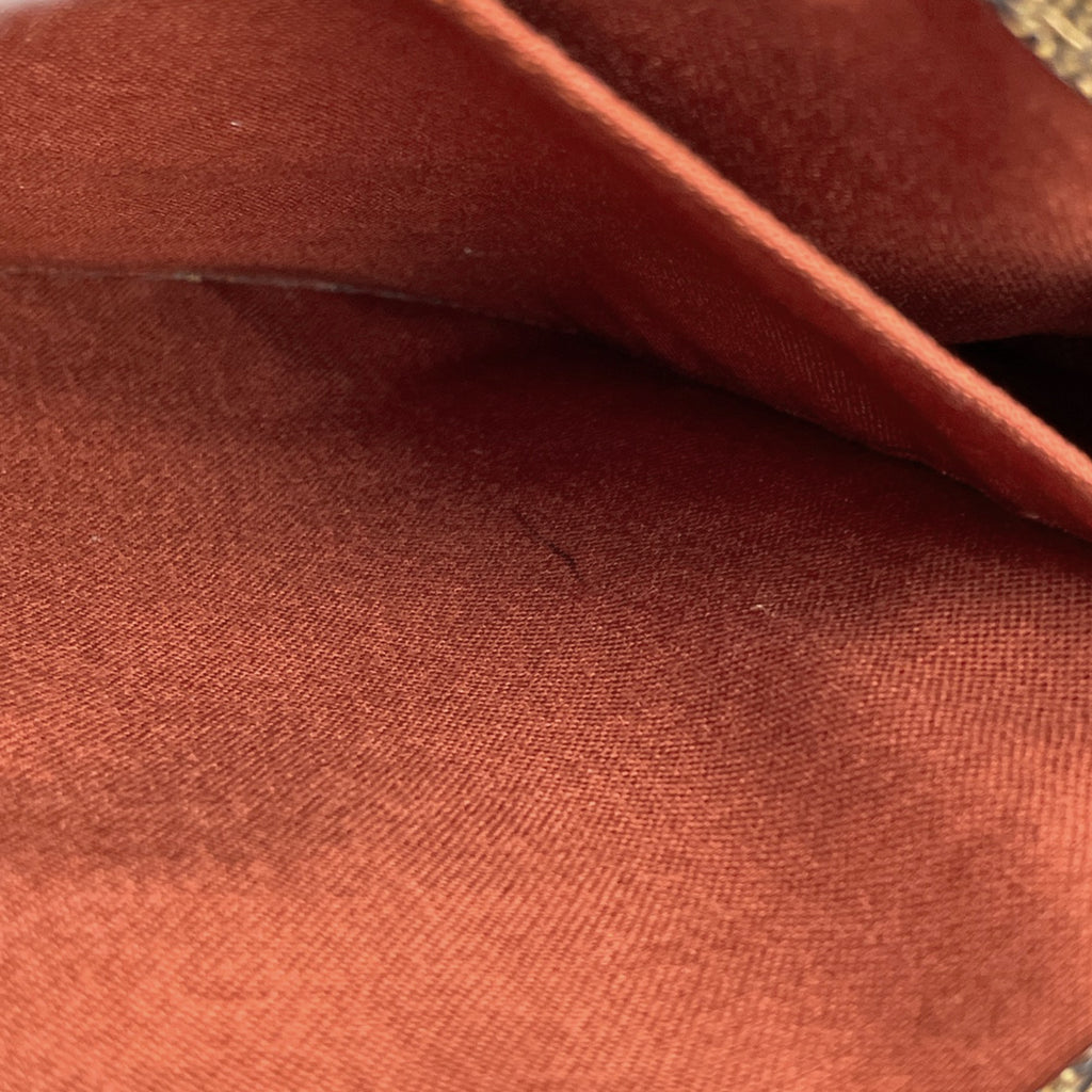 ルイ・ヴィトン クリフトン ショルダーバッグ 肩掛け トートバッグ ダミエ ブラウン N51149 レディース 【中古】brbag