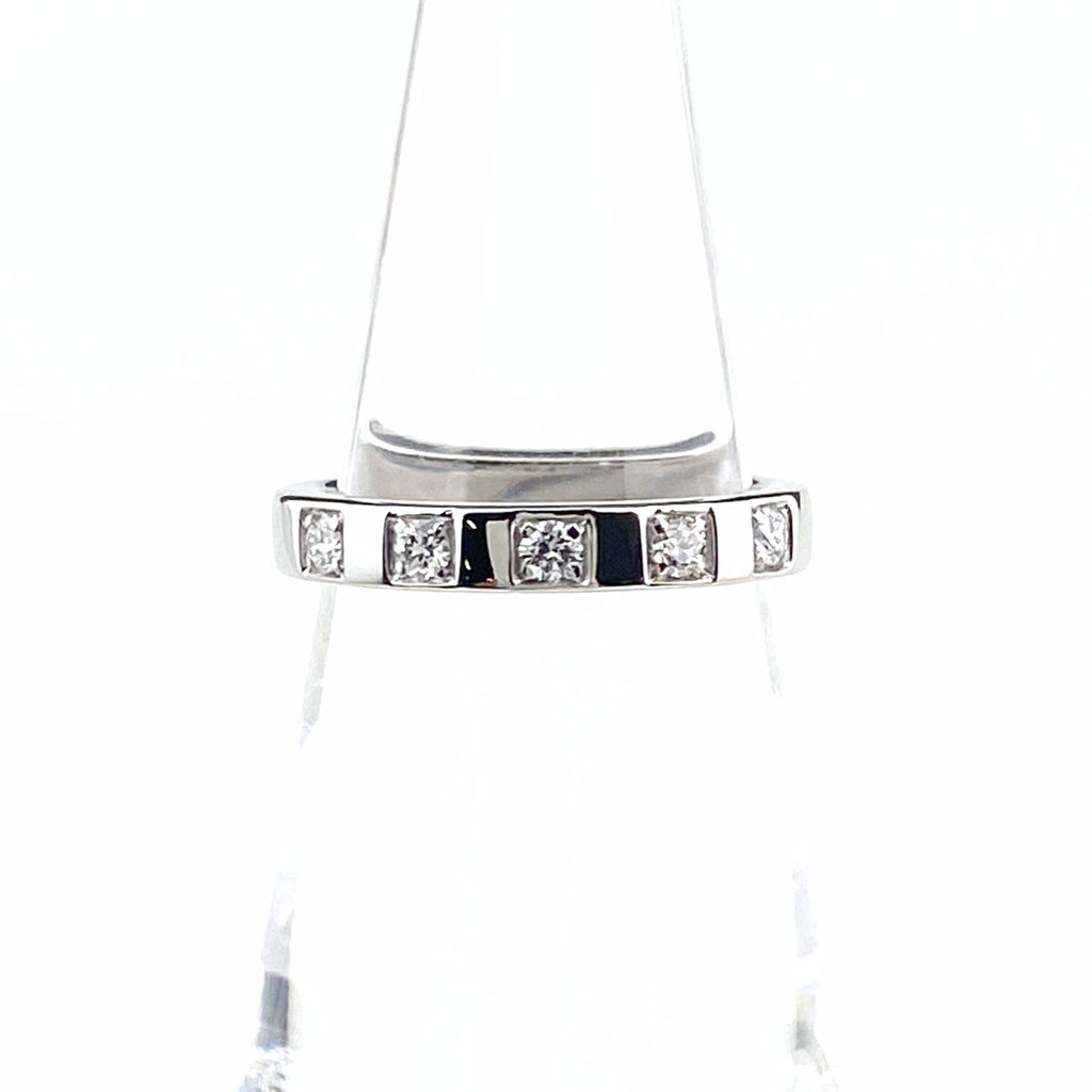 ブルガリ マリー ミー リング プラチナ 指輪 メレダイヤ リング 8号 Pt950 ダイヤモンド レディース 【中古】brjwl