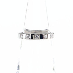 ブルガリ マリー ミー リング プラチナ 指輪 メレダイヤ リング 8号 Pt950 ダイヤモンド レディース 【中古】brjwl