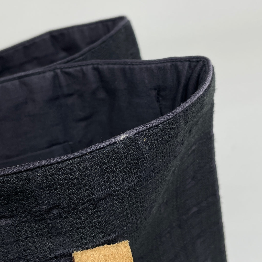 エルメス アメダバ カバ ドゥ ポッシュ ショルダーバッグ トートバッグ キャンバス ブラック レディース 【中古】brbag