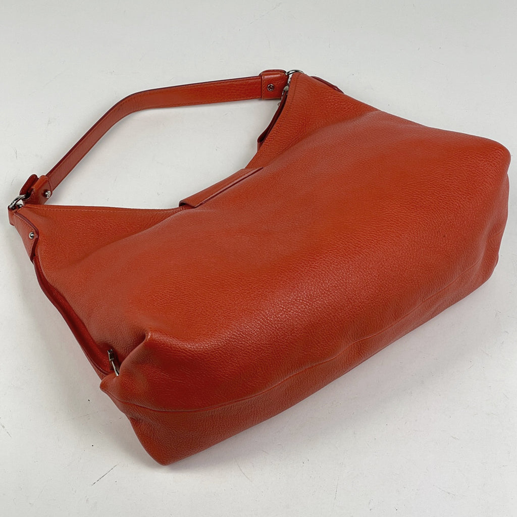 サルヴァトーレフェラガモ ガンチーニ ショルダーバッグ ワンショルダー ショルダーバッグ レザー レッド レディース 【中古】brbag