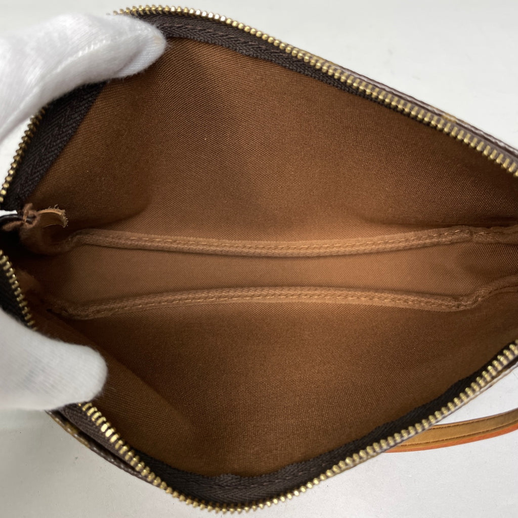 ルイ・ヴィトン ポシェット アクセソワール メイク コスメ アクセサリーポーチ モノグラム ブラウン M51980 レディース 【中古】brbag