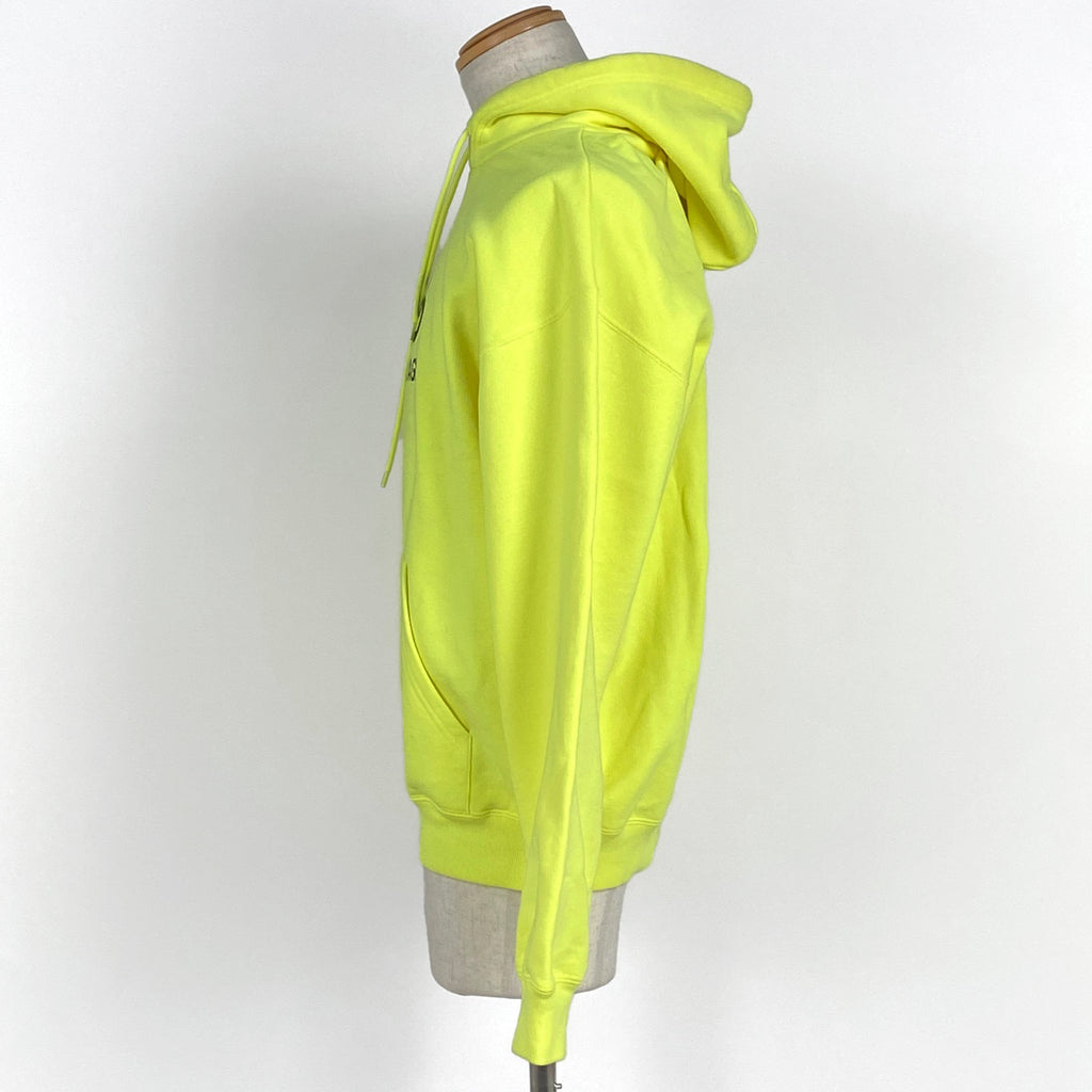 バレンシアガ ロゴ パーカー プルオーバー ネオンカラー トップス パーカー 綿 イエロー メンズ 【中古】brapp