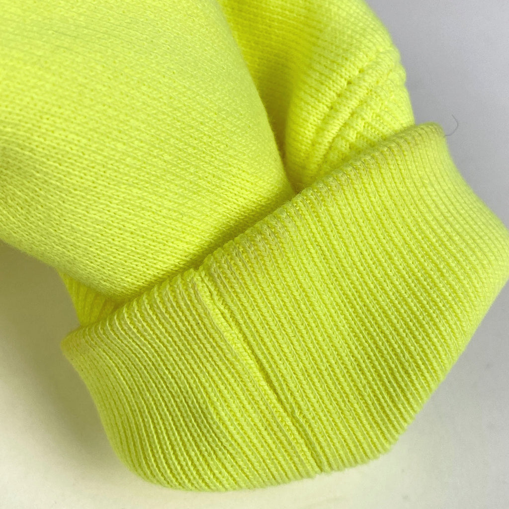 バレンシアガ ロゴ パーカー プルオーバー ネオンカラー トップス パーカー 綿 イエロー メンズ 【中古】brapp