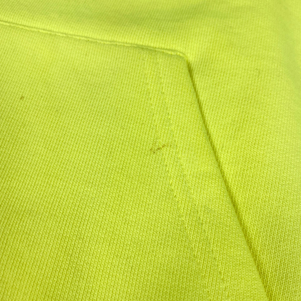 バレンシアガ ロゴ パーカー プルオーバー ネオンカラー トップス パーカー 綿 イエロー メンズ 【中古】brapp