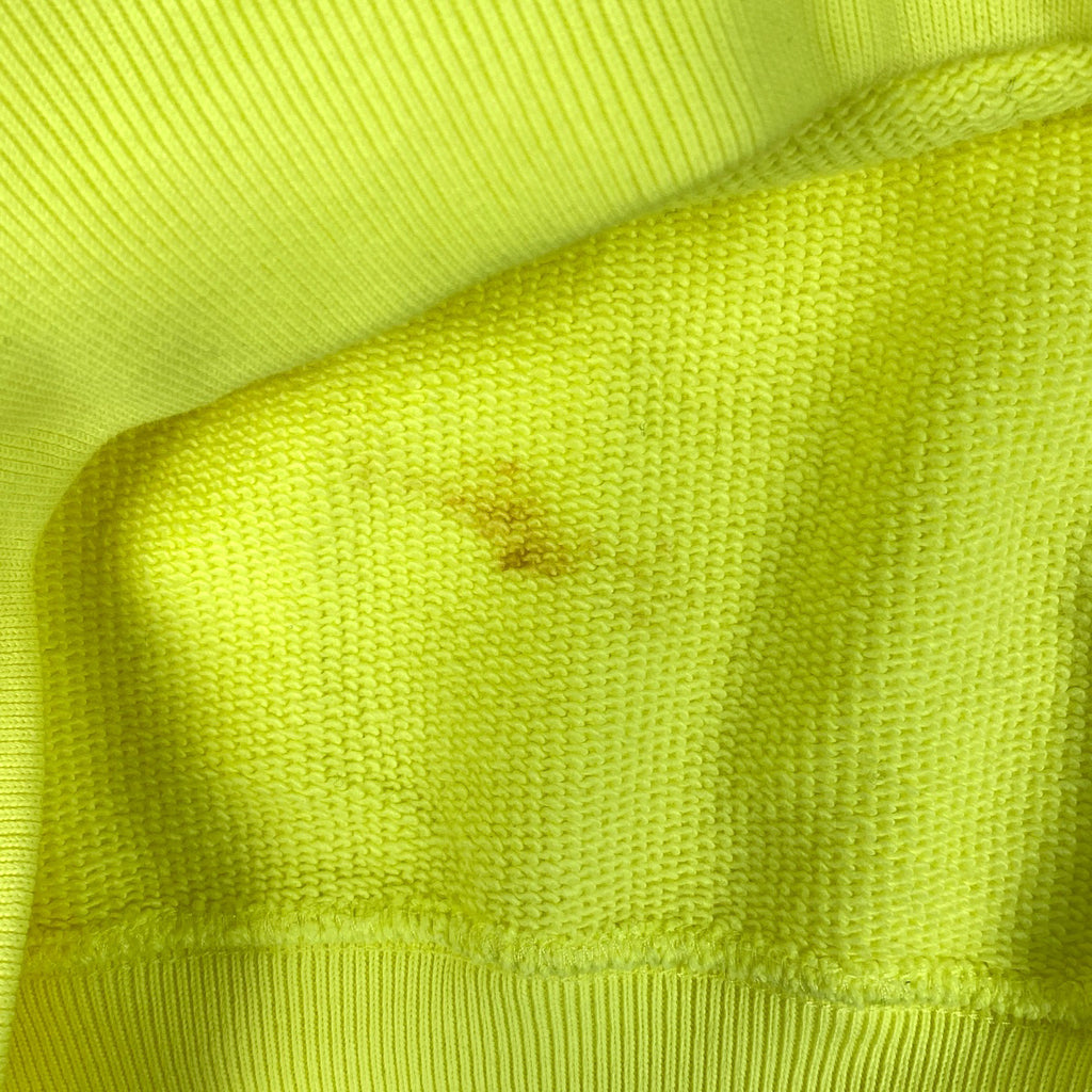 バレンシアガ ロゴ パーカー プルオーバー ネオンカラー トップス パーカー 綿 イエロー メンズ 【中古】brapp