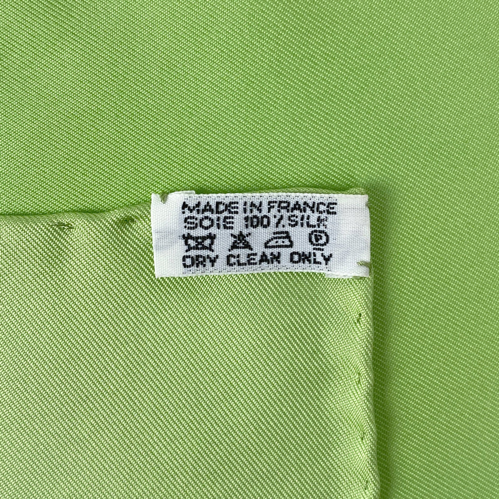 エルメス カレ 90 CIRQUE MOLIER モリエサーカス スカーフ スカーフ シルク グリーン マルチカラー レディース 【中古】brbag