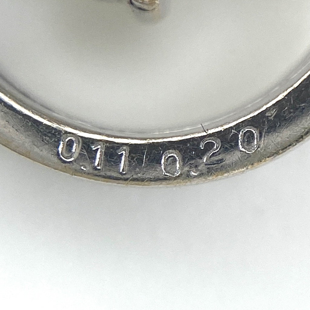 メレダイヤ デザインネックレス WG ホワイトゴールド ペンダント ネックレス K18 WG ダイヤモンド レディース 【中古】nbjwl