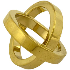 エルメス コスモス スカーフ留め スカーフホルダー スカーフリング GP ゴールド レディース 【中古】brbag