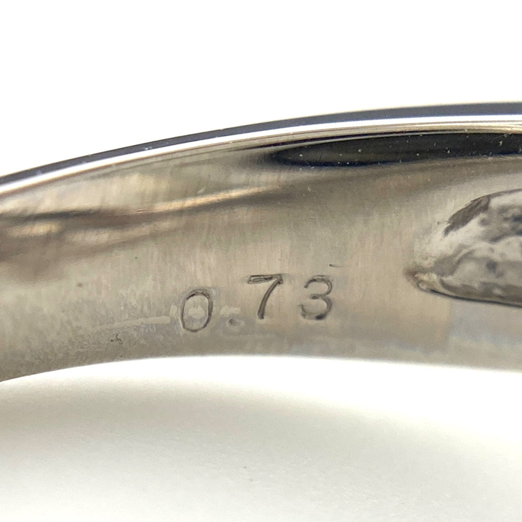 メレダイヤ デザインリング プラチナ 指輪 リング 11号 Pt900 ダイヤモンド レディース 【中古】nbjwl