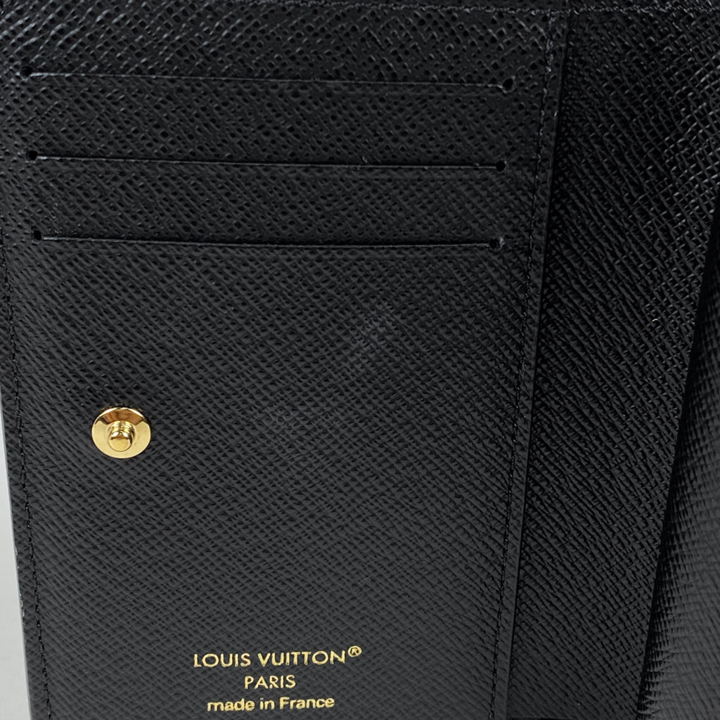 ルイ・ヴィトン ポルトフォイユ ルー 小銭入れ 札入れ ラウンドファスナー 二つ折り財布 モノグラム ブラウン M81461 レディース 【中古】brbag