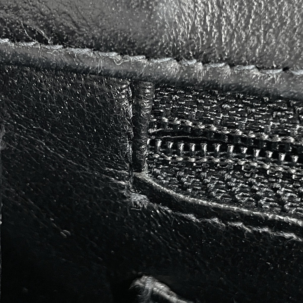 シャネル チョコバー チェーン ショルダーバッグ チャーム ショルダーバッグ レザー ブラック レディース 【中古】brbag