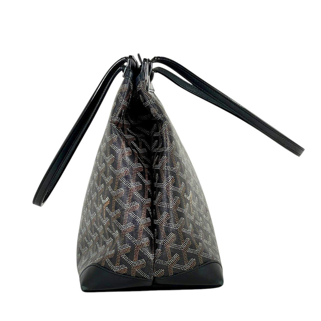 ゴヤール ベルシャス PM ショルダーバッグ トートバッグ コーティングキャンバス ブラック レディース 【中古】brbag