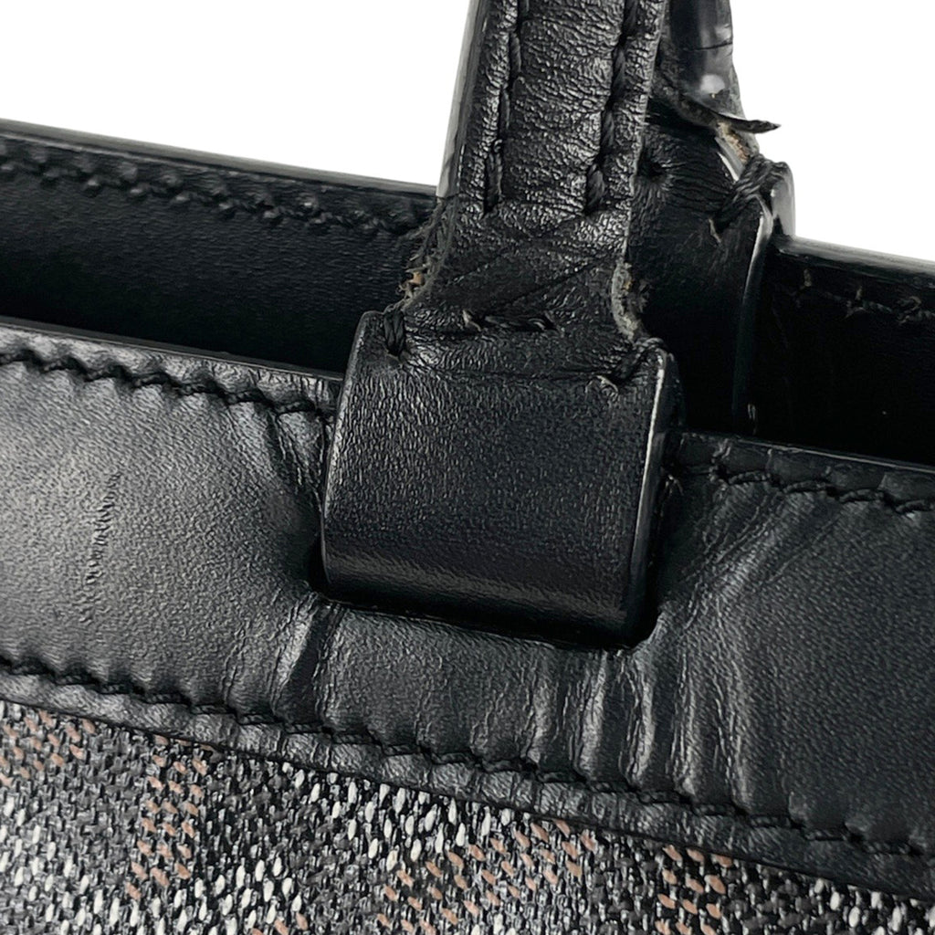 ゴヤール ベルシャス PM ショルダーバッグ トートバッグ コーティングキャンバス ブラック レディース 【中古】brbag