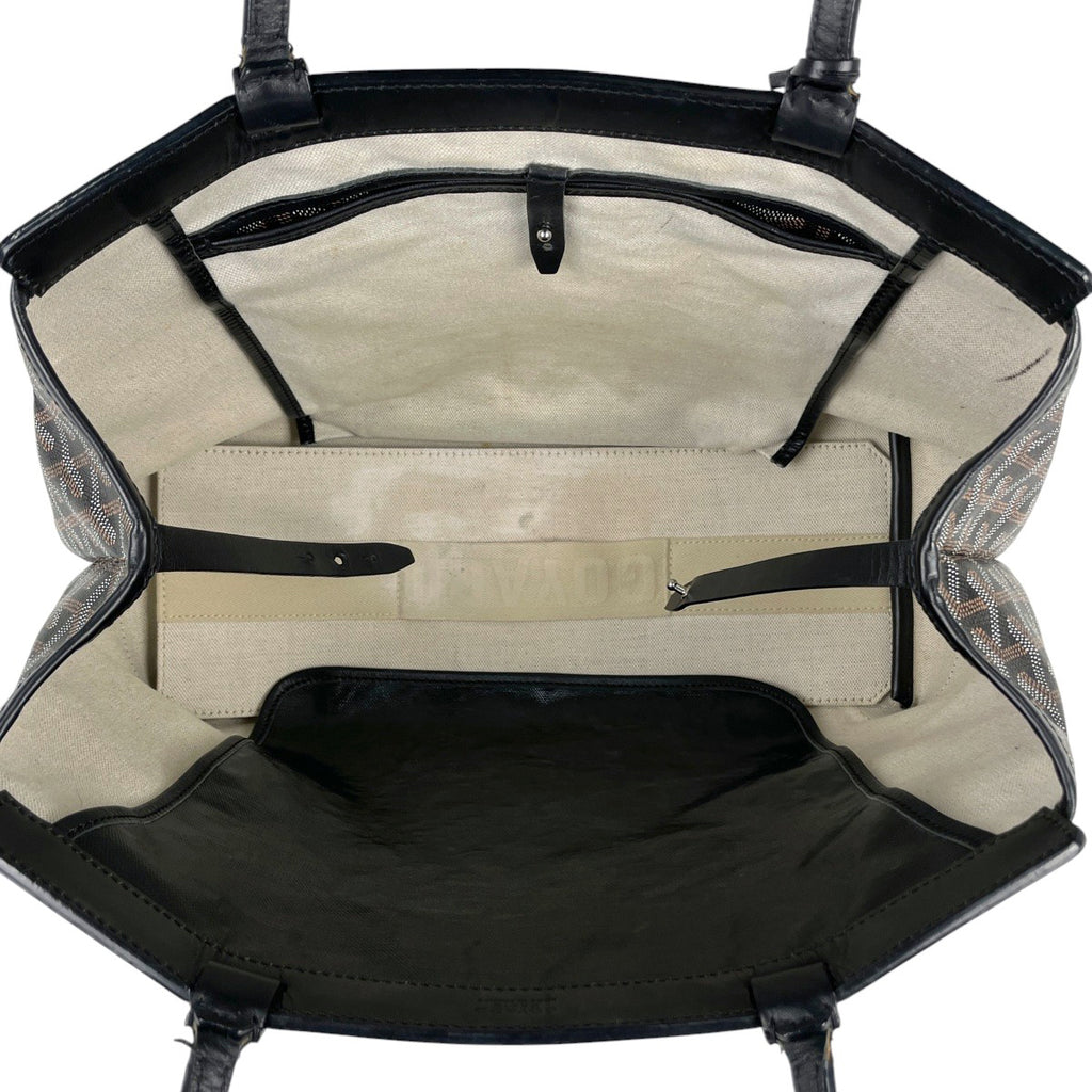 ゴヤール ベルシャス PM ショルダーバッグ トートバッグ コーティングキャンバス ブラック レディース 【中古】brbag