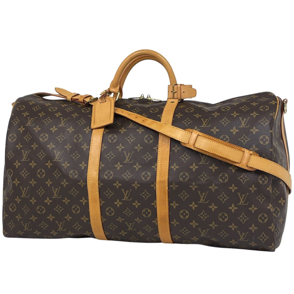 ルイ・ヴィトン キーポル バンドリエール 60 旅行 出張 ボストンバッグ モノグラム ブラウン M41412 レディース 【中古】brbag