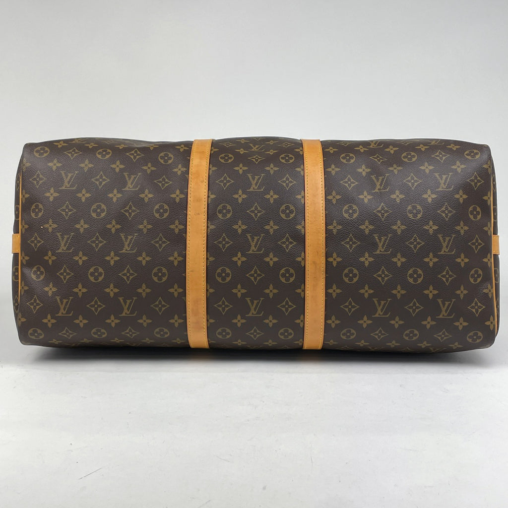 ルイ・ヴィトン キーポル バンドリエール 60 旅行 出張 ボストンバッグ モノグラム ブラウン M41412 レディース 【中古】brbag