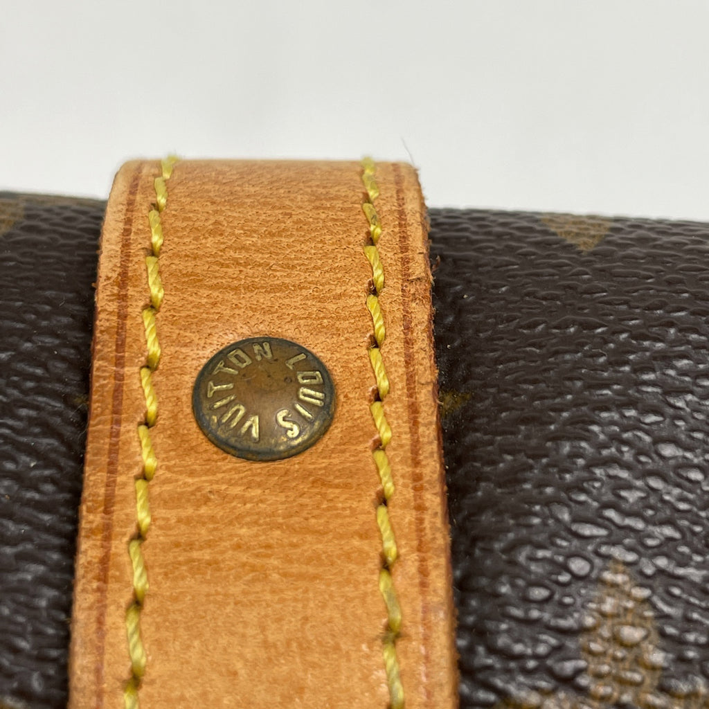 ルイ・ヴィトン ソミュール 30 斜め掛け ショルダーバッグ モノグラム ブラウン M42256 レディース 【中古】brbag