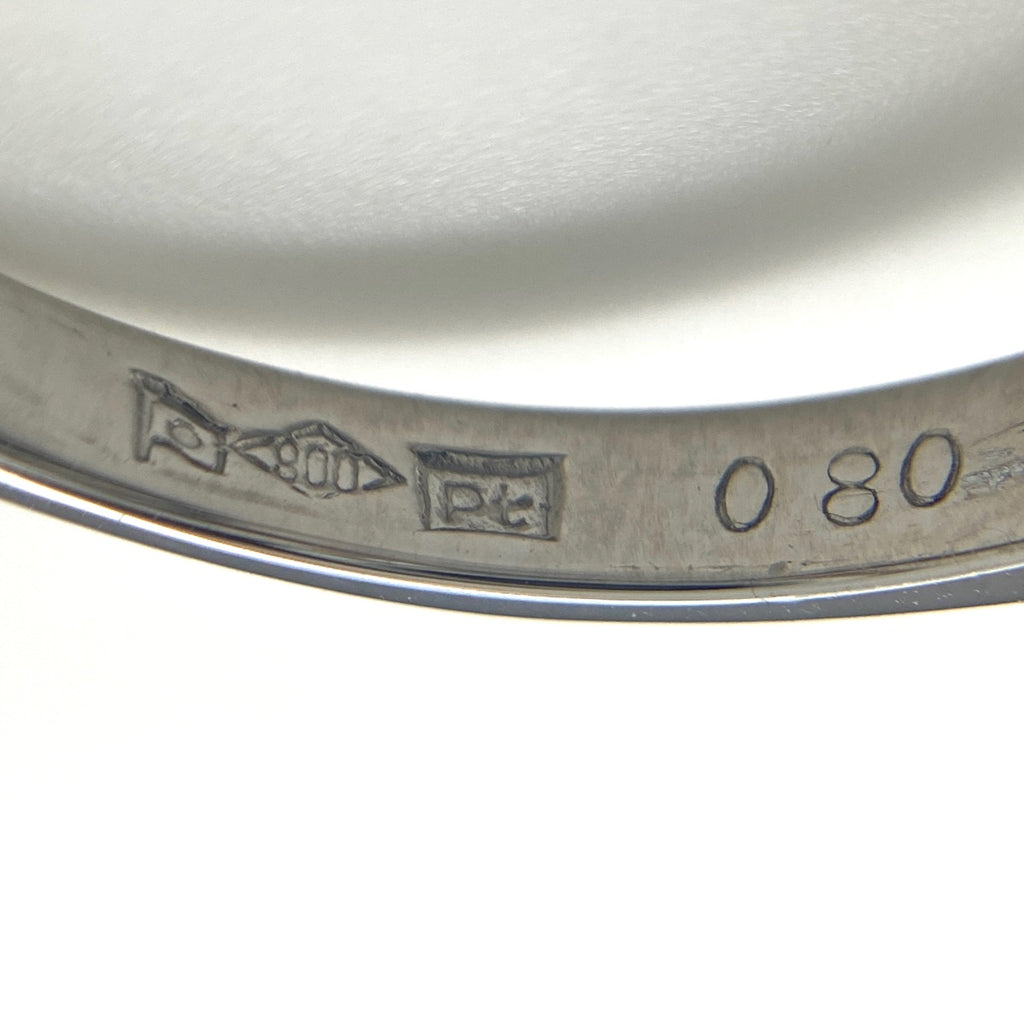 メレダイヤ デザインリング プラチナ 指輪 リング 13号 Pt900 ダイヤモンド レディース 【中古】nbjwl