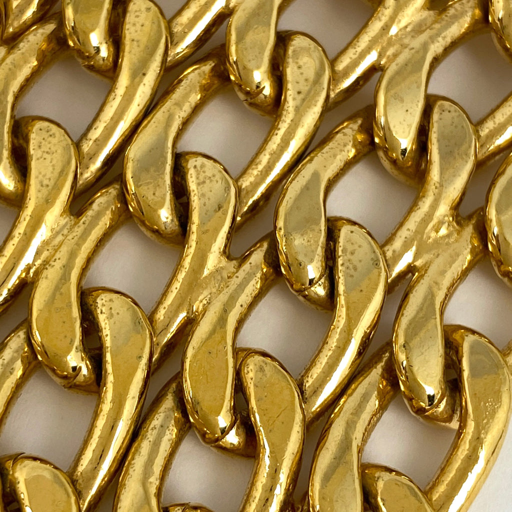 シャネル チェーン ネックレス 5連 チョーカー ネックレス GP ゴールド レディース 【中古】bracc