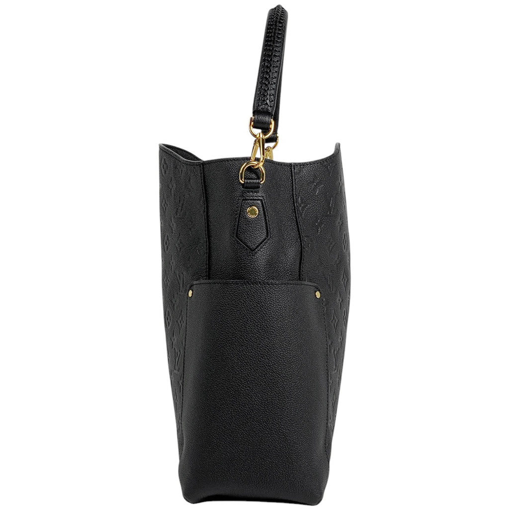 ルイ・ヴィトン バガテル ワンショルダー 肩掛け ショルダーバッグ モノグラムアンプラント ノワール(ブラック) M50072 レディース 【中古】brbag