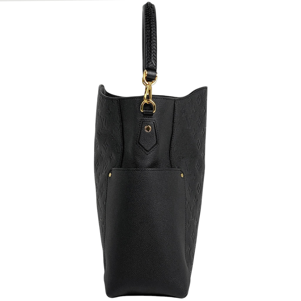 ルイ・ヴィトン バガテル ワンショルダー 肩掛け ショルダーバッグ モノグラムアンプラント ノワール(ブラック) M50072 レディース 【中古】brbag