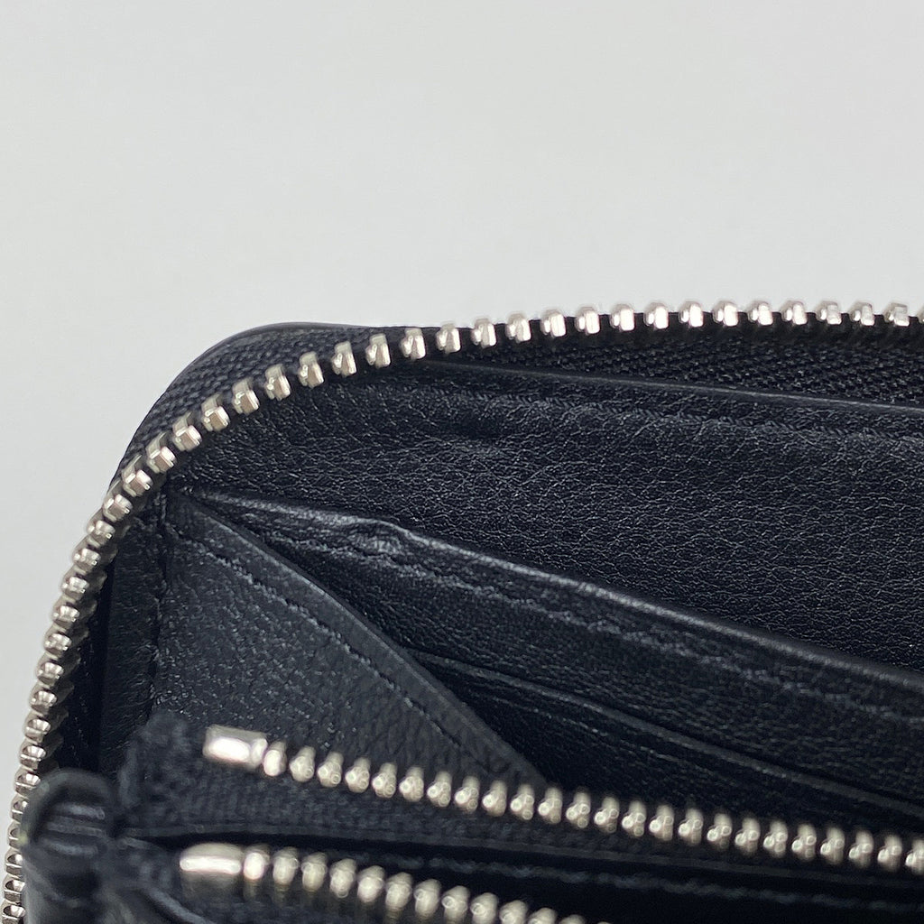 ルイ・ヴィトン ジッピー ウォレット ラウンドジップ ラウンドファスナー 長財布 モノグラムマヒナ ノワール(ブラック) M61867 レディース 【中古】brbag