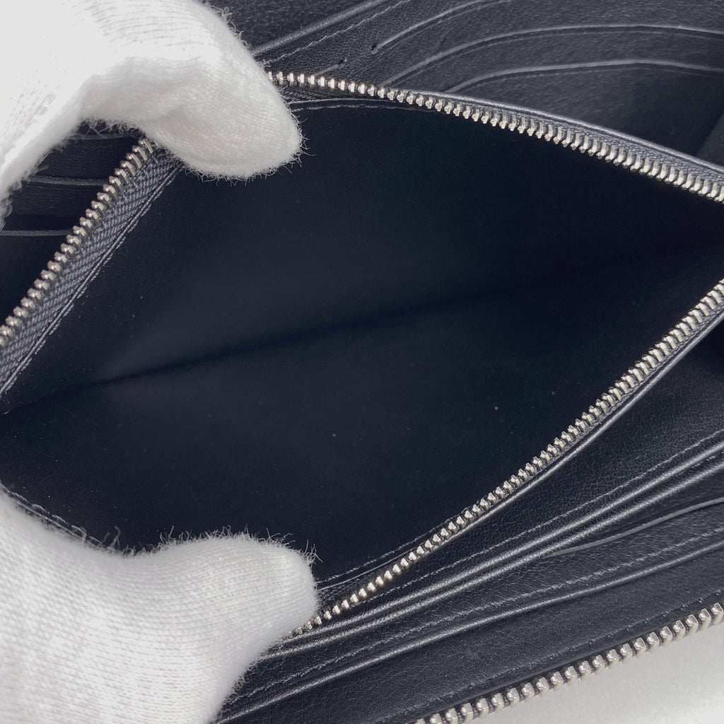 ルイ・ヴィトン ジッピー ウォレット ラウンドジップ ラウンドファスナー 長財布 モノグラムマヒナ ノワール(ブラック) M61867 レディース 【中古】brbag