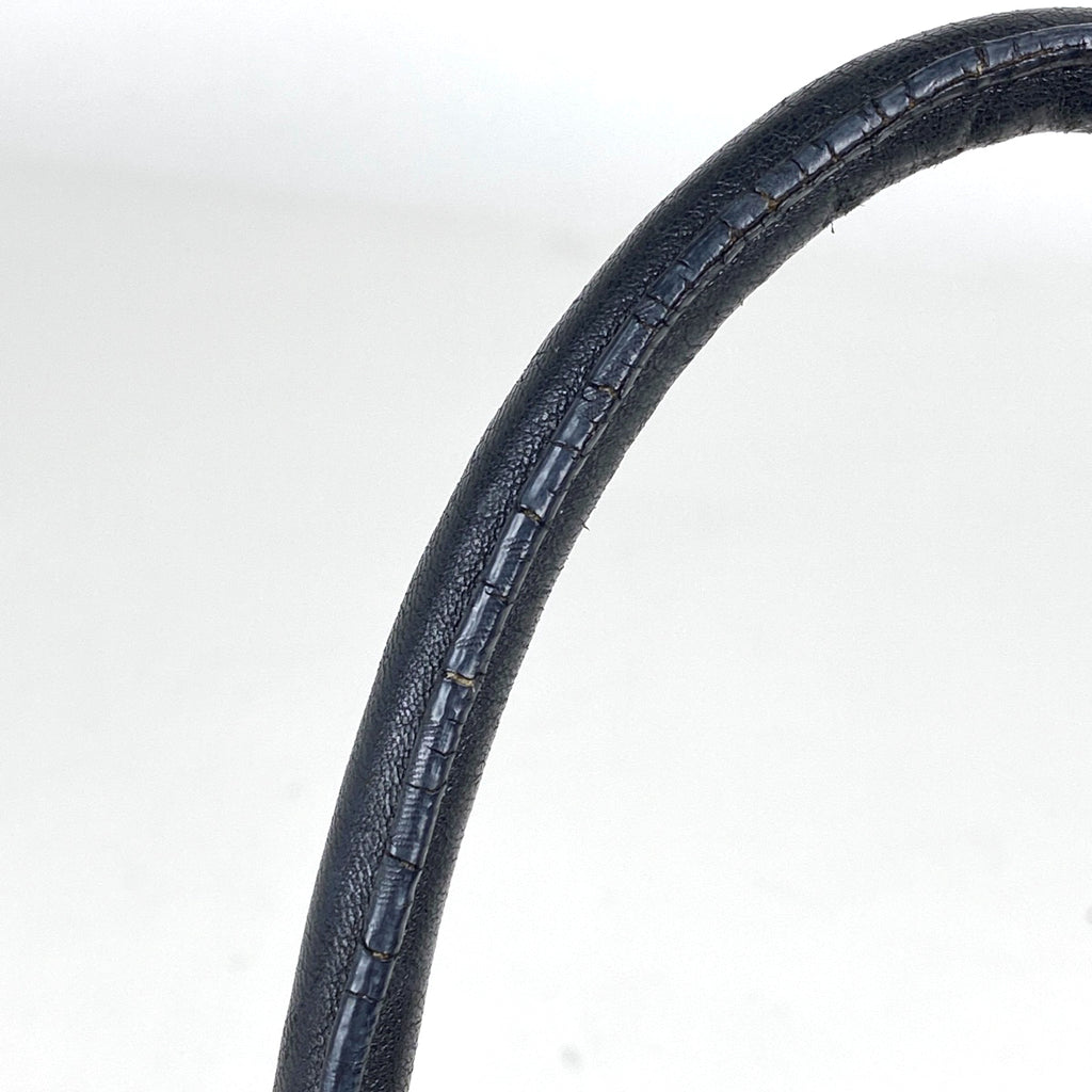 プラダ ロゴプレート ハンドバッグ 手提げ 編み込み ハンドバッグ ナイロン ネロ(ブラック) BN1653 レディース 【中古】brbag