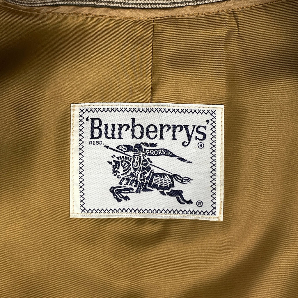 バーバリー トレンチ コート ライナー付き 裏チェック コート トレンチコート ポリエステル 綿 メンズ 【中古】brapp