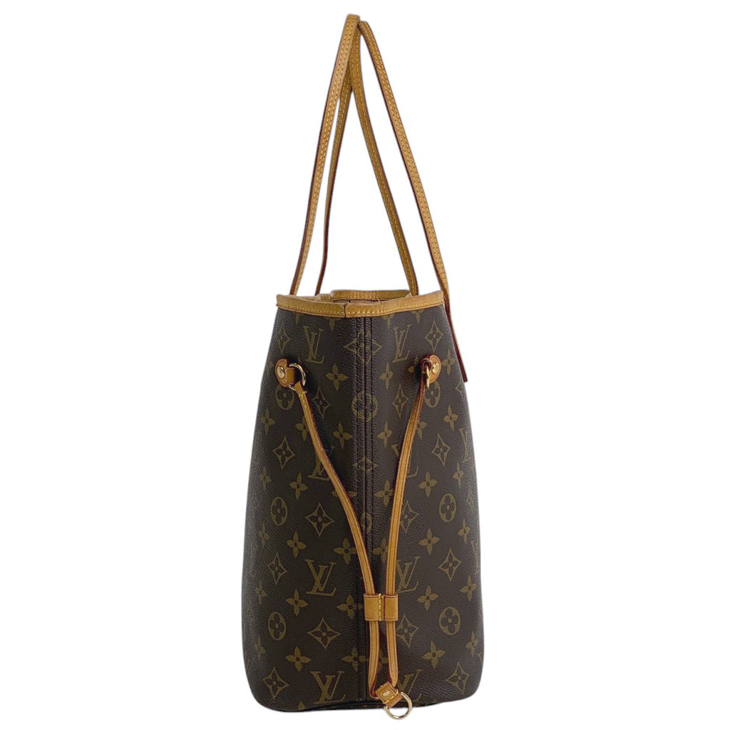 ルイ・ヴィトン ネヴァーフル MM ショルダーバッグ ショッピング 肩掛け トートバッグ モノグラム ブラウン M40156 レディース 【中古】brbag