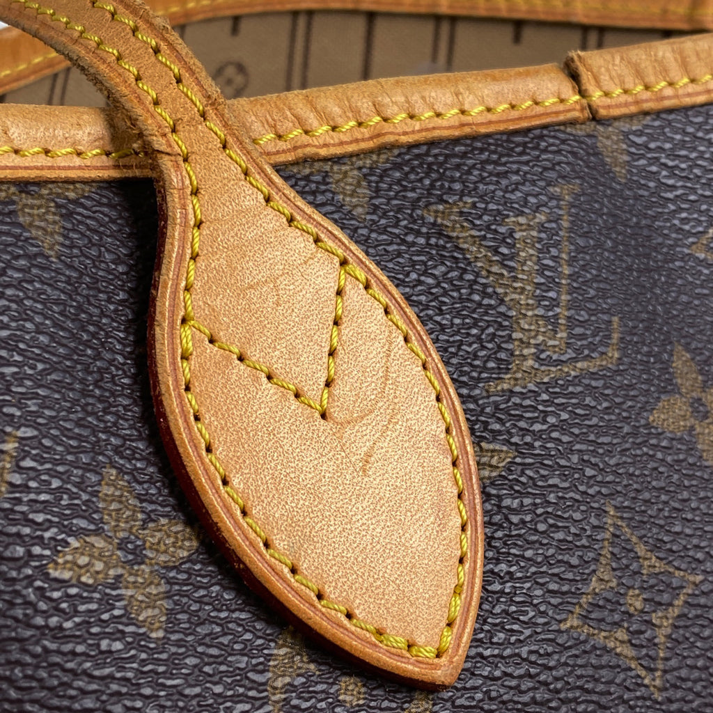 ルイ・ヴィトン ネヴァーフル MM ショルダーバッグ ショッピング 肩掛け トートバッグ モノグラム ブラウン M40156 レディース 【中古】brbag