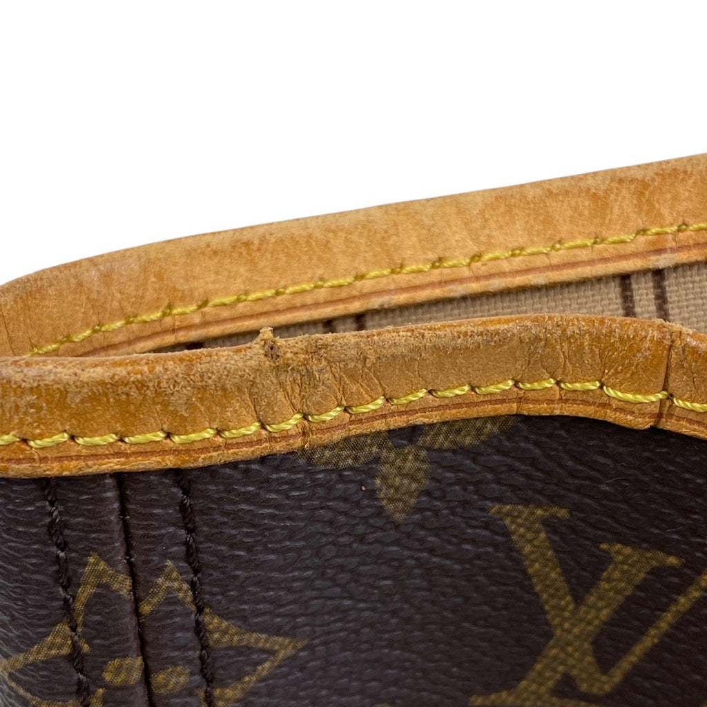 ルイ・ヴィトン ネヴァーフル MM ショルダーバッグ ショッピング 肩掛け トートバッグ モノグラム ブラウン M40156 レディース 【中古】brbag