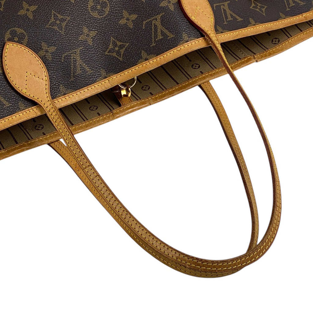 ルイ・ヴィトン ネヴァーフル MM ショルダーバッグ ショッピング 肩掛け トートバッグ モノグラム ブラウン M40156 レディース 【中古】brbag