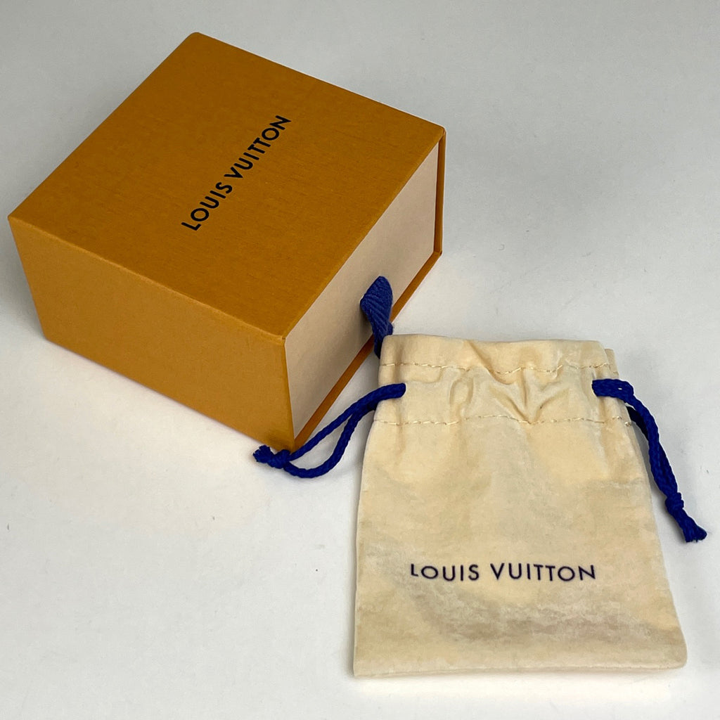 ルイ・ヴィトン エセンシャル V ブレスレット ロゴ 腕輪 チェーン ブレスレット GP ゴールド レディース 【中古】bracc