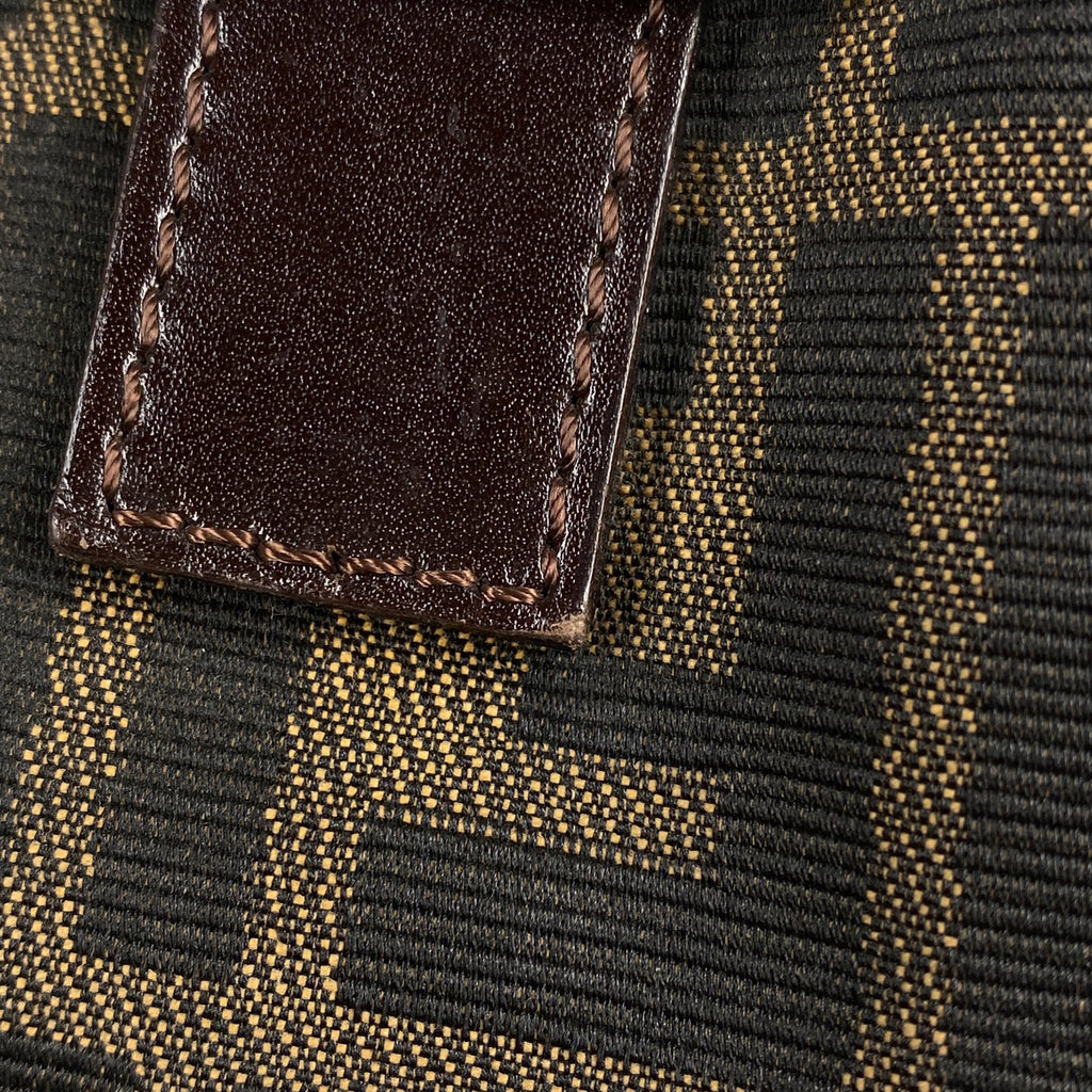 フェンディ ズッカ柄 ハンドバッグ トートバッグ ハンドバッグ ナイロンキャンバス ブラウン レディース 【中古】brbag