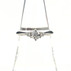 Pt900 ダイヤモンド リング プラチナ 14.5号 0.316ct レディース 中古 nbjwl