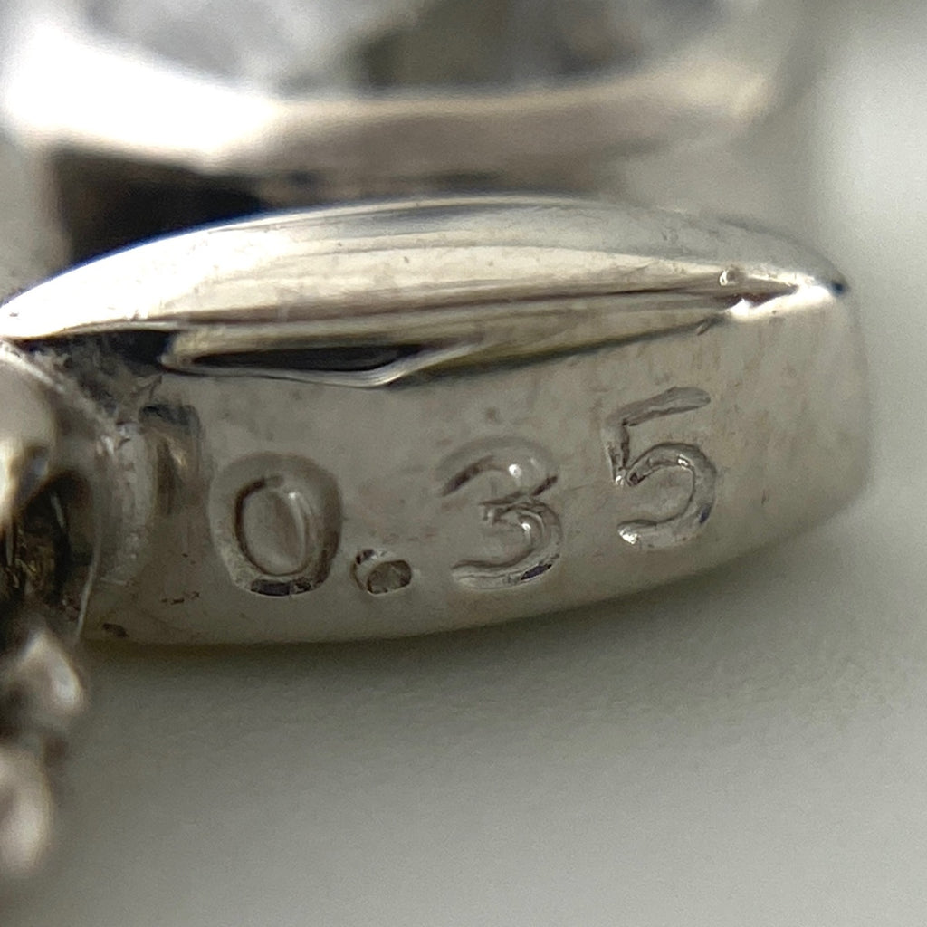 ダイヤモンド デザインネックレス プラチナ ペンダント ネックレス Pt850 ダイヤモンド レディース 【中古】nbjwl